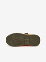 Replay Orange-grüne Kinder-Sneaker mit Replay-Wildlederdetails