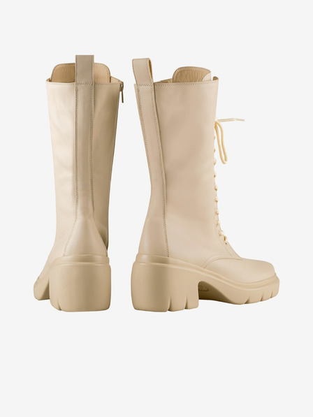 Högl Beige Damen Lederstiefel Högl Louise