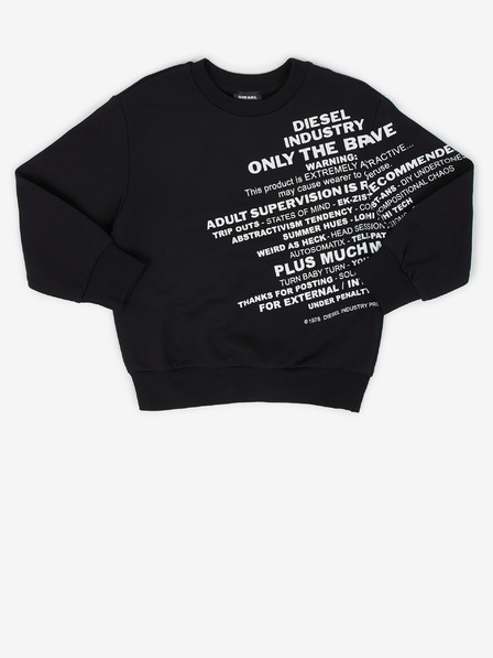 Diesel Diesel Schwarzer Pullover für Jungen