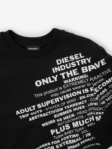 Diesel Diesel Schwarzer Pullover für Jungen