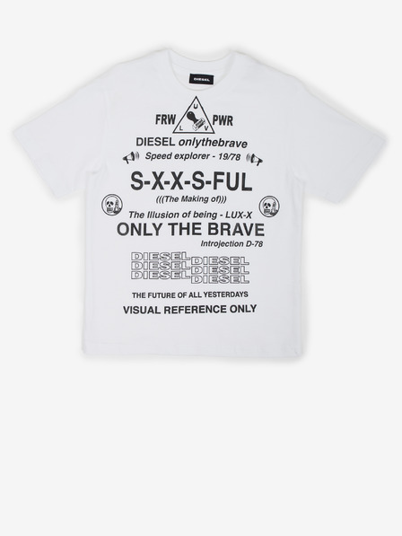 Diesel Weißes Diesel T-Shirt für Jungen