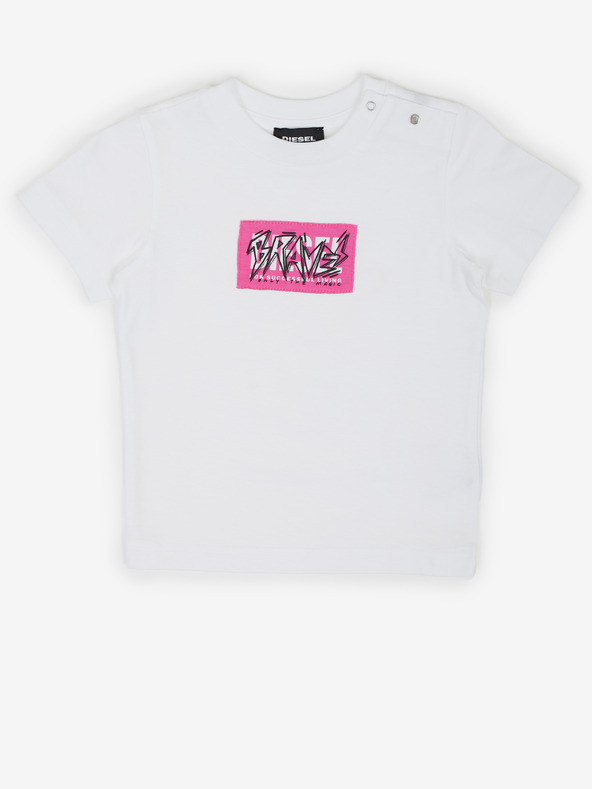 Diesel Weißes Diesel T-Shirt für Jungen