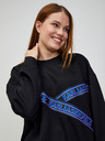 Karl Lagerfeld Schwarzes Damen-Sweatshirt KARL LAGERFELD