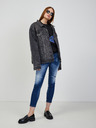 Karl Lagerfeld Schwarzes Damen-Sweatshirt KARL LAGERFELD