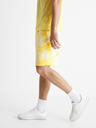Celio Gelbe Batikshorts Celio Botache