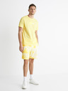 Celio Gelbe Batikshorts Celio Botache