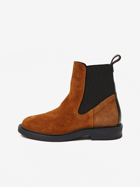 Scotch & Soda Braune Damen-Wildleder-Stiefeletten Scotch & Soda Hailey