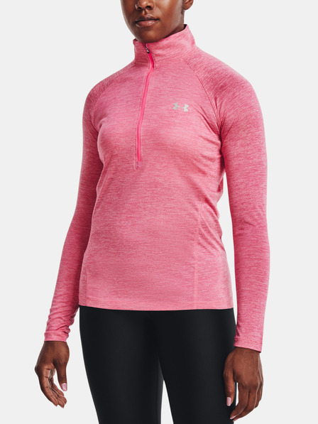 Under Armour Damen Shirt Under Armour Tech 1/2 Zip - Twist