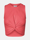 Noisy May Korallfarbenes Crop-Top Noisy May Twiggi