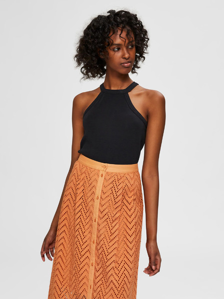 Selected Femme Schwarzes Tanktop Selected Femme Analipa