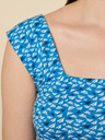 Tranquillo Blau gemustertes Oberteil Tranquillo Ife