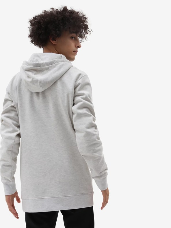 Vans Hellgrauer Herren-Kapuzenpullover VANS Back Bay gestromt