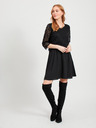 Vila Schwarzes Kleid mit Spitze VILA Lovia