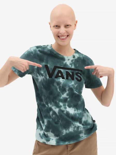 Vans VANS Damen petrolfarbenes Batik-Shirt