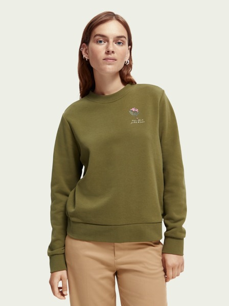 Scotch & Soda Khaki Damen Sweatshirt Scotch & Soda