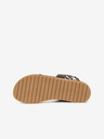 Replay Schwarze gemusterte Sandalen für Mädchen Replay