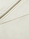 Scotch & Soda Cremefarbenes Damen-Sweatshirt-Kleid mit Ballonärmeln Scotch & Soda