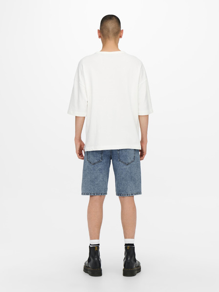ONLY & SONS Blaue Denim-Shorts ONLY & SONS Avi