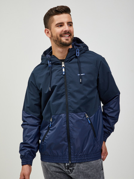 Ragwear Dunkelblaue Herrenjacke Ragwear Kanzy Lightweight Jacket
