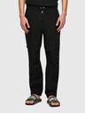Diesel Schwarze Herren Diesel Seitentaschenhosen