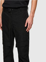 Diesel Schwarze Herren Diesel Seitentaschenhosen
