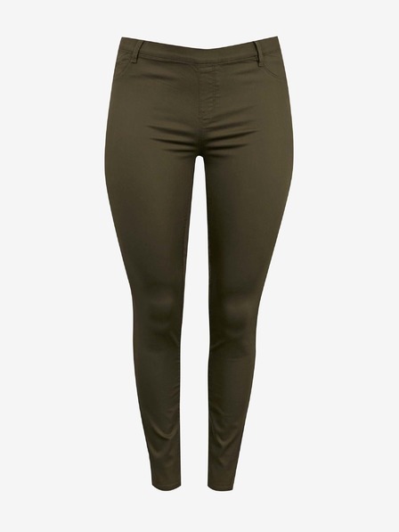 CAMAIEU Khakifarbene Slim Fit-Hose CAMAIEU