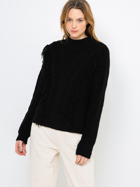 CAMAIEU Schwarze CAMAIEU-Strickjacke