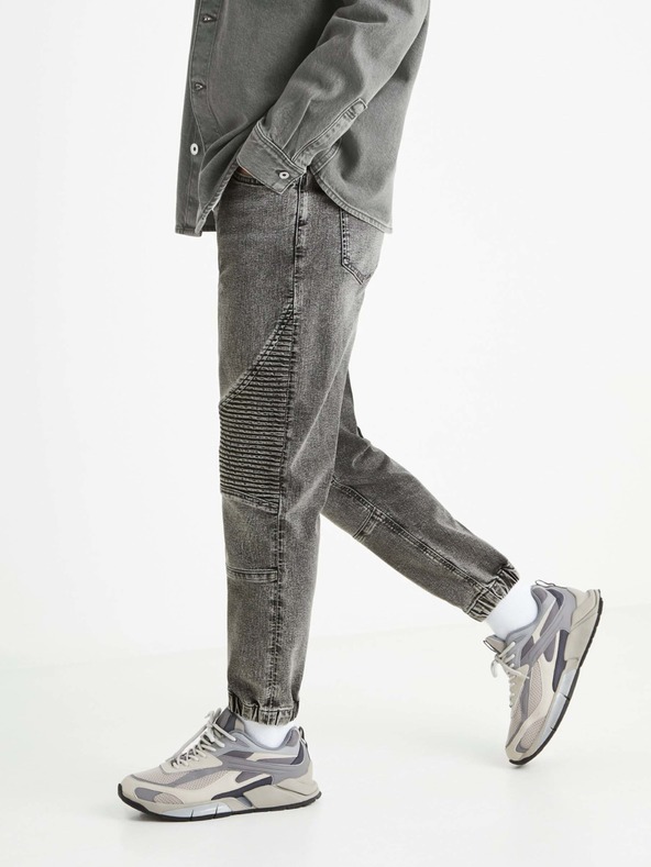 Celio Graue Herren-Jeanshose Celio