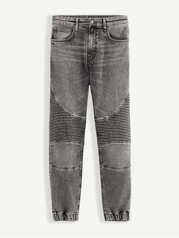 Celio Graue Herren-Jeanshose Celio