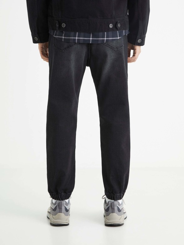 Celio Schwarze Herren-Jeanshosen Celio