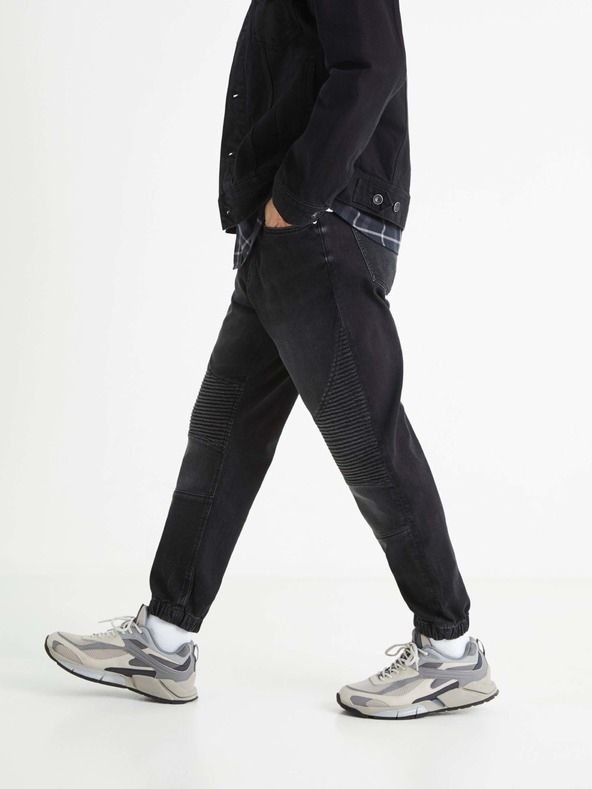 Celio Schwarze Herren-Jeanshosen Celio