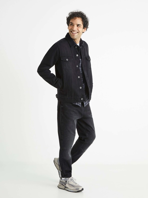 Celio Schwarze Herren-Jeanshosen Celio