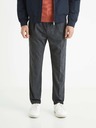Celio Dunkelgraue Herren Karohose Celio Avocheck