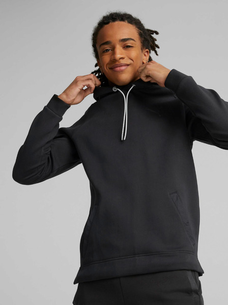 Puma Schwarzer Herren-Kapuzenpullover Puma Day in Motion