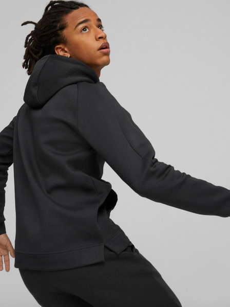 Puma Schwarzer Herren-Kapuzenpullover Puma Day in Motion