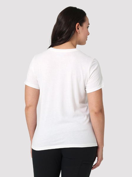 Wrangler Weißes Wrangler Damen T-Shirt