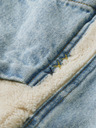 Scotch & Soda Blaue Herren-Isolierjacke aus Jeansstoff Scotch & Soda