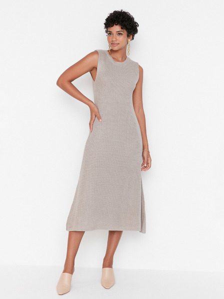 Trendyol Beige Damen Pullover midi Trendyol