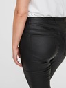 Vero Moda Curve Schwarze Lederhose VERO MODA CURVE Seven