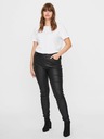 Vero Moda Curve Schwarze Lederhose VERO MODA CURVE Seven