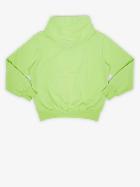 Diesel Neongrüner Mädchen-Kapuzenpullover Diesel