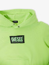 Diesel Neongrüner Mädchen-Kapuzenpullover Diesel
