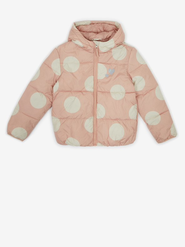 Tom Tailor Hellrosa Steppjacke mit Polka Dot für Mädchen Tom Tailor