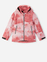 Reima Rosa gemusterte wasserdichte Softshell-Jacke Reima Aitoo für Mädchen