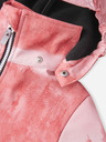 Reima Rosa gemusterte wasserdichte Softshell-Jacke Reima Aitoo für Mädchen