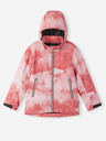 Reima Rosa gemusterte wasserdichte Softshell-Jacke Reima Aitoo für Mädchen