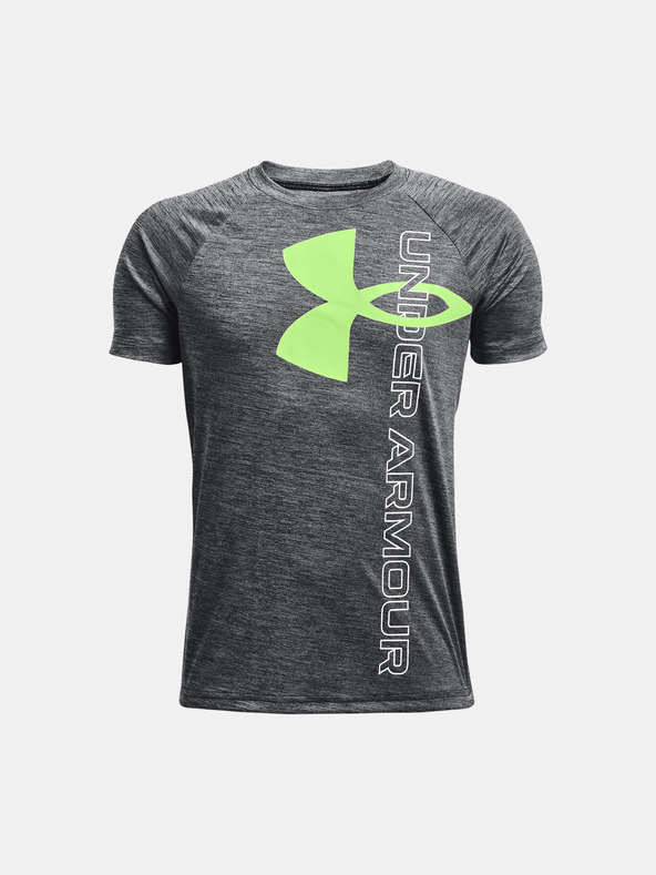 Under Armour Jungen T-Shirt Under Armour UA Tech Split Logo Hybrid SS