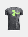 Under Armour Jungen T-Shirt Under Armour UA Tech Split Logo Hybrid SS
