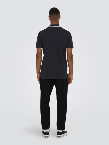 ONLY & SONS Schwarze Cropped-Chinohose ONLY & SONS Dew