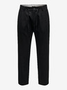 ONLY & SONS Schwarze Cropped-Chinohose ONLY & SONS Dew